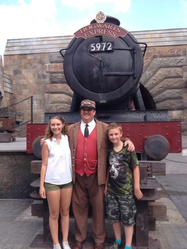 Tåget till Hogwarth, Universal Studios.